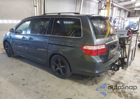 2005 Honda Odyssey Touring from USA, damaged, VIN 5FNRL38845B046286